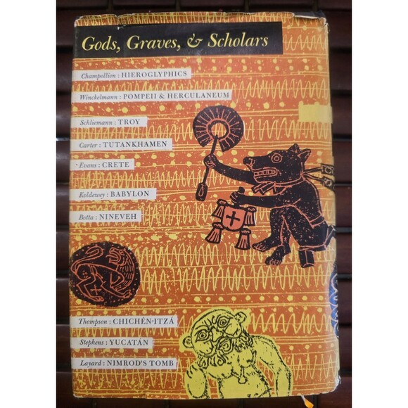 Gods Graves & Scholars: The Story Of Archaeology C.W. Ceram 1961 Hardcover - Picture 2 of 8